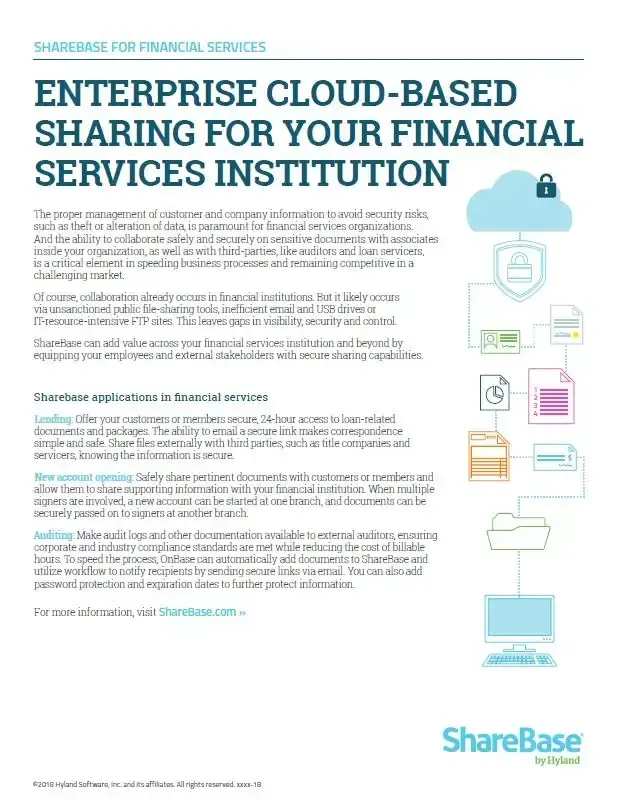 ShareBase, Financial Services, Kyocera, Software, Document Management, Mega Business Systems
