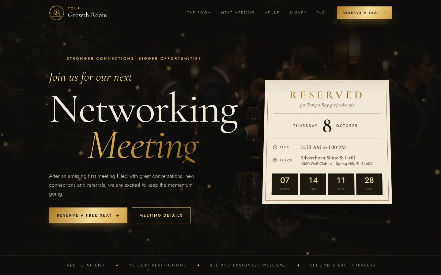 Your Growth Room website